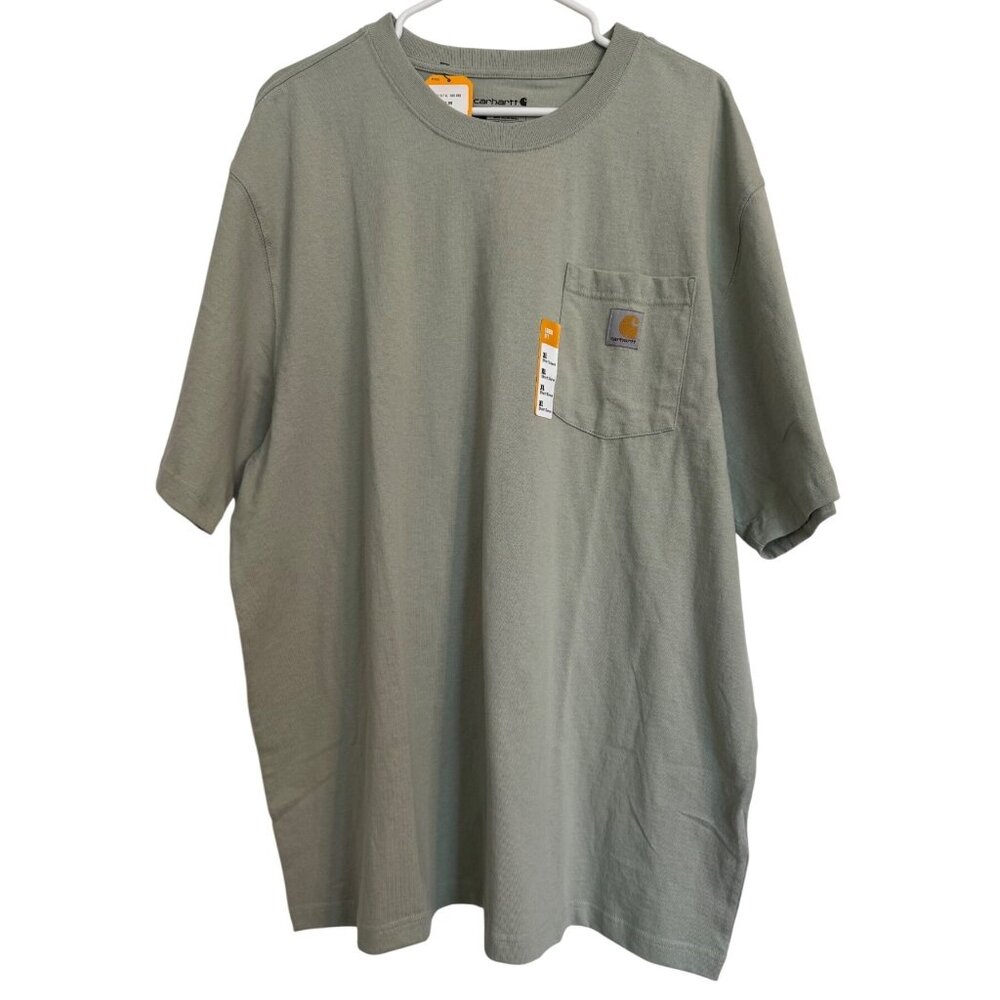 Carhartt Loose Fit Men's Size XL Short Sleeve Tee Shirt NWT Sage Green